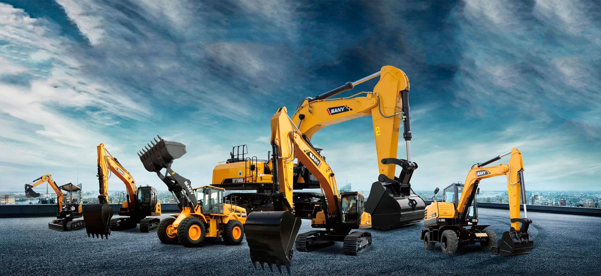 Heavy Equipment Rental for Construction